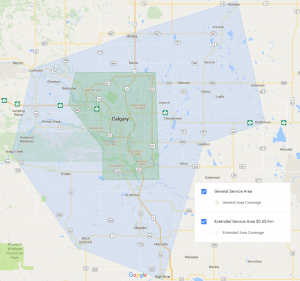 Calgary Appliance Service Service Area 